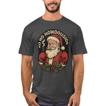 サンタ ホモオウシオス Tシャツ