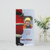 サンタ・ホリデー・フォト・カード シーズンカード (スタンド正面)