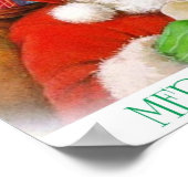 サンタ ポスター (角)