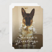 サンタ・ポーズって言った? シーズンカード (正面/裏面)