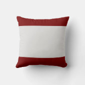 サンタ・ポーズ来はクリスマスに行く クッション (裏面)