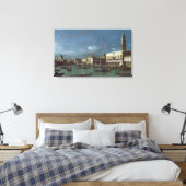 サンタ・マリア教会の大運河 キャンバスプリント (インサイチュ (寝室))