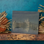 サンタ・マリア・デラ・サリュート、ヴェネツィア、ムーンライト、1863 フォトプラーク (側面)