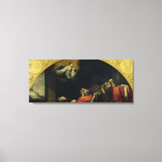 サンタ・マリア・マッジョア財団の物語 キャンバスプリント (正面)