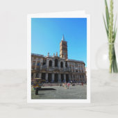 サンタ・マリア・マッジョーレ大聖堂, ローマ, イタリア カード (正面)