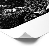 「サンタ・ミュエルテ」（メキシコ人の死神） ポスター (角)