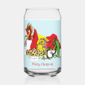 サンタ・ミルク・クッキー・ドラゴン ガラス缶 (裏面)