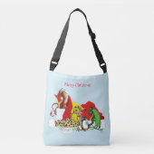 サンタ・ミルク・クッキー・ドラゴン クロスボディバッグ (正面)