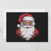 サンタ メガネ プライド クリスマス パジャマ クリスマス ゲイ (正面)