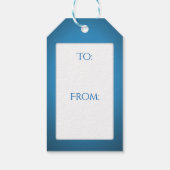 サンタ・メリークリスマスを祝して騒ぐ ギフトタグ (裏面)