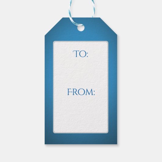 サンタ・メリークリスマスを祝して騒ぐ ギフトタグ (裏面)