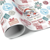 サンタ・メリークリスマス特集号 ラッピングペーパー (ロールコーナー)