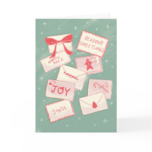 サンタ・メール・シーズンのご挨拶クリスマスカード