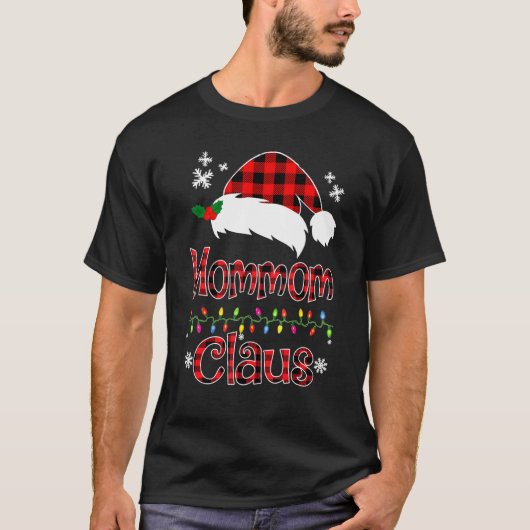 サンタ・モーマークロース・クリスマスマッチングファミリー Tシャツ (正面)
