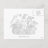 サンタ・ヨーロッパスターリング シーズンポストカード (裏面)