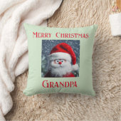 サンタ&ライムとメリーおもしろいスクリスマスグランドパ クッション (ブランケット)