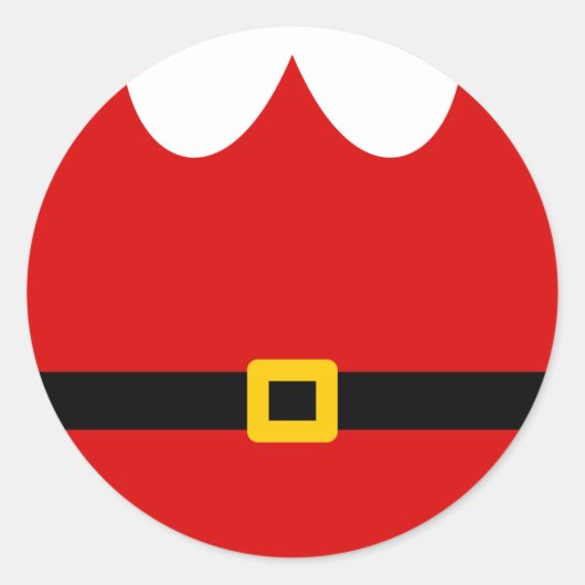 サンタ ラウンドシール (正面)