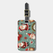 サンタ ラゲッジタグ (正面縦)