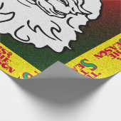 サンタ –  ラッピングペーパー (角)