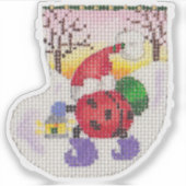 サンタ・ラディバグ・シール シール (正面)