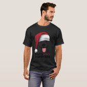 サンタ・ラブズ・サモエズ子犬 Tシャツ (正面フル)