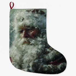 サンタ ラージクリスマスストッキング