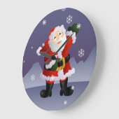 サンタ ラージ壁時計 (傾斜)