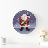 サンタ ラージ壁時計 (ホーム)