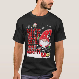 サンタ・リストいけなクリスマスXmaまでニース Tシャツ