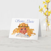 サンタ・ルチアカードに想いを込めて カード (黄色い花)