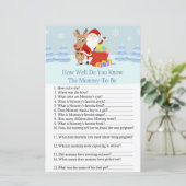 サンタ、ルドルフ君は赤ん坊のシャワーをどれだけ知っているか (スタンド正面)