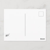 サンタ&ルドルフ・シーズンのご挨拶 ポストカード (裏面)