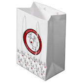 サンタ・ワークショップ・キッズによる特別配達 ミディアムペーパーバッグ (正面アングル)