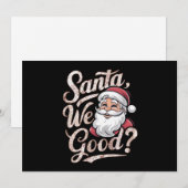 サンタ 俺たち大丈夫？ 子供のクリスマス 面白い クリスマス (正面/裏面)