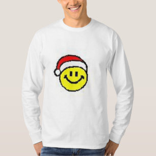 サンタ(前部および背部眺め) Tシャツ