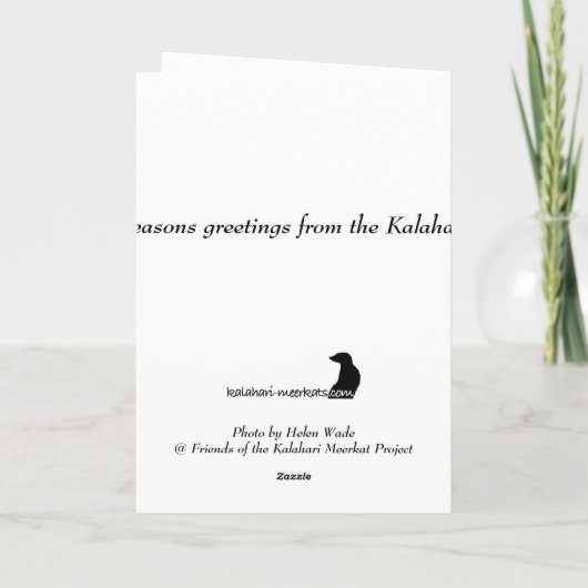 サンタ-季節のごあいさつ1とのMoomins シーズンカード (裏面)