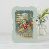 サンタ&彼の素晴らしい飛んでいるマシンカード シーズンカード (スタンド正面)