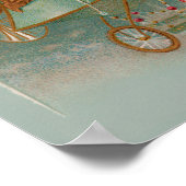 サンタ&彼の素晴らしい飛んでいる機械ポスター ポスター (角)