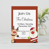 サンタ 招待状 (スタンド正面)