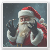 サンタ「爪」 シール (正面)