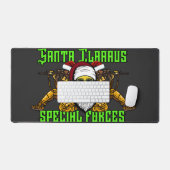 サンタ、特殊部隊、陸軍 デスクマット (キーボード&マウス)