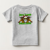 サンタ、特殊部隊、陸軍 ベビーTシャツ (裏面)