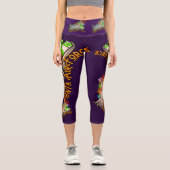 サンタ、空軍、陸軍 カプリレギンス (正面)