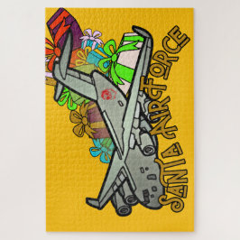 サンタ、空軍、陸軍 ジグソーパズル