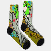 サンタ、空軍、陸軍 ソックス (右)