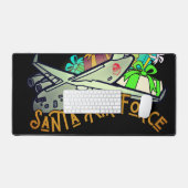 サンタ、空軍、陸軍 デスクマット (キーボード&マウス)