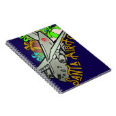 サンタ、空軍、陸軍 ノートブック (右側)