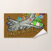 サンタ、空軍、陸軍 バスタオルセット (ハンドタオル)