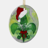 サンタ（紋章の）フラ・ダ・リアートクリスマスオーナメント セラミックオーナメント (右)