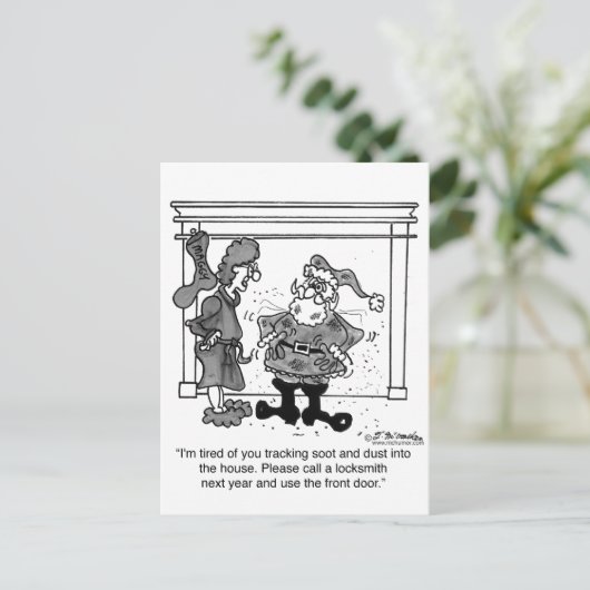 サンタ、錠前屋を呼んでくれ シーズンポストカード (スタンド正面)